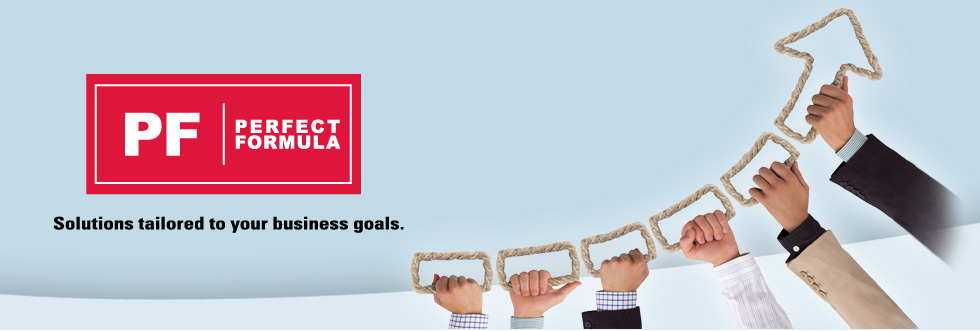 A slide of hands holding an upward arrow.